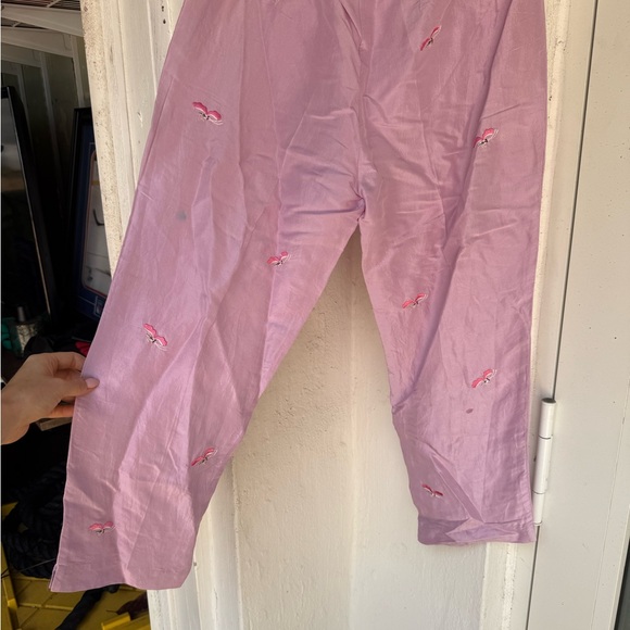 Tibi Light Pink Silk pants. - Picture 3 of 3
